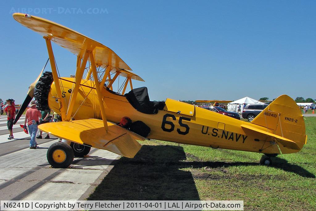 N6241D, 1943 Boeing B75N1 C/N 75-7862, 2011 Sun n Fun - Lakeland , Florida