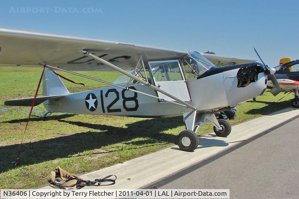 N36406, 1942 Taylorcraft DCO-65 C/N 4147, 2011 Sun n Fun - Lakeland , Florida