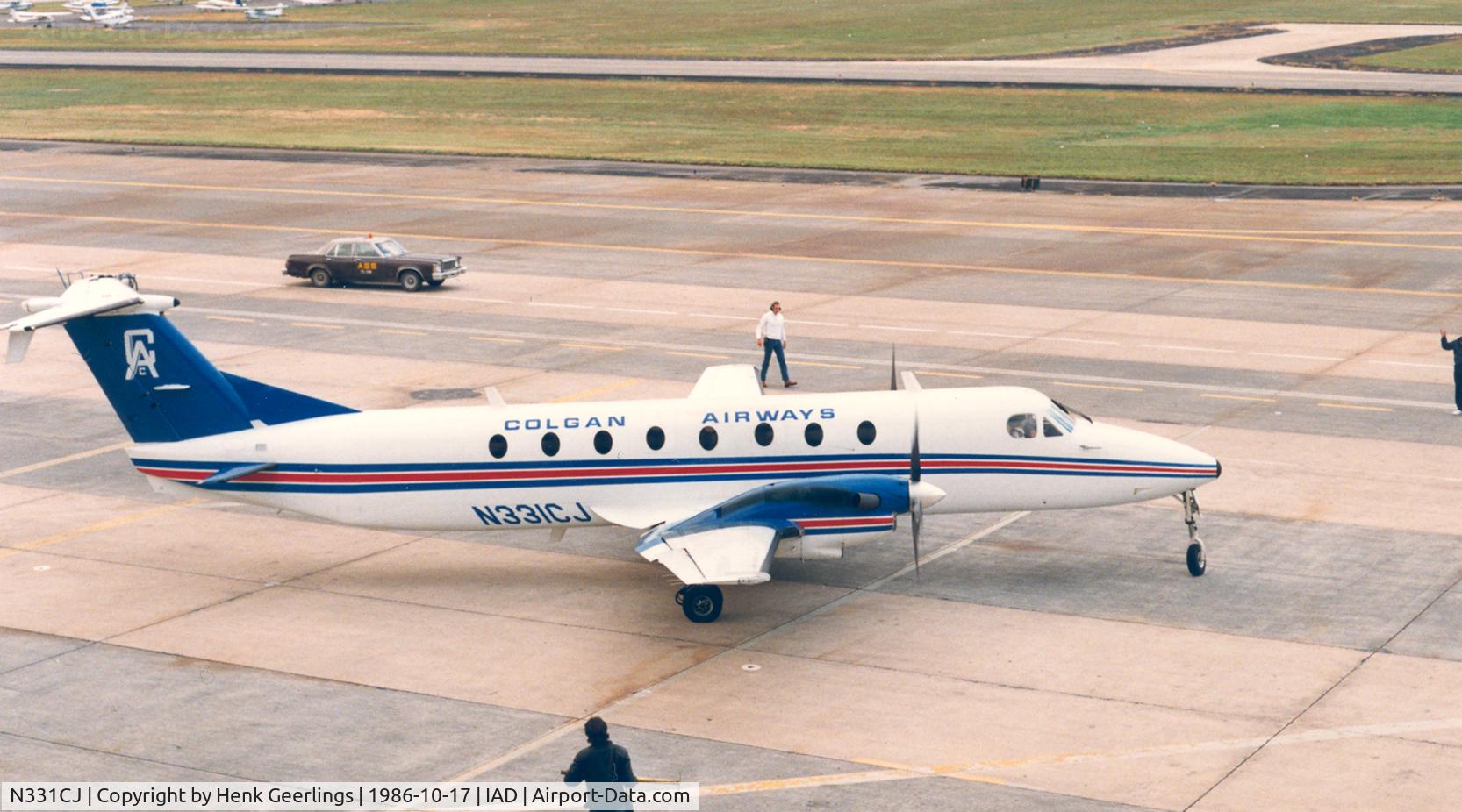 N331CJ, Beechcraft 1900C C/N UB-31, Colgan Airways