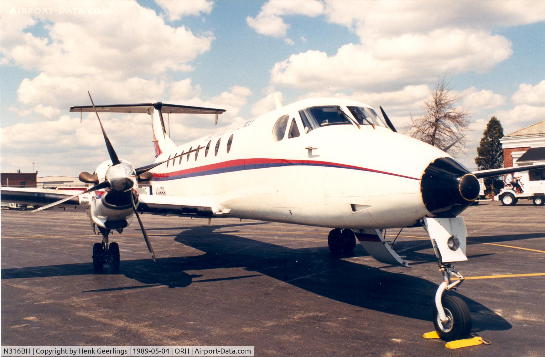 N316BH, 1984 Beech 1900C C/N UB-26, Bar Harbor Airlines