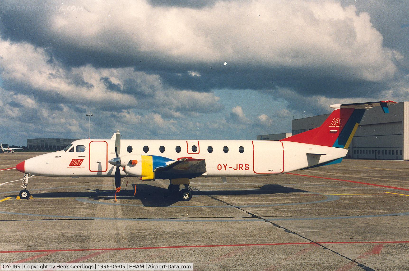 OY-JRS, Beechcraft 1900C C/N UB-59, DAT - Danish 
Air Transport