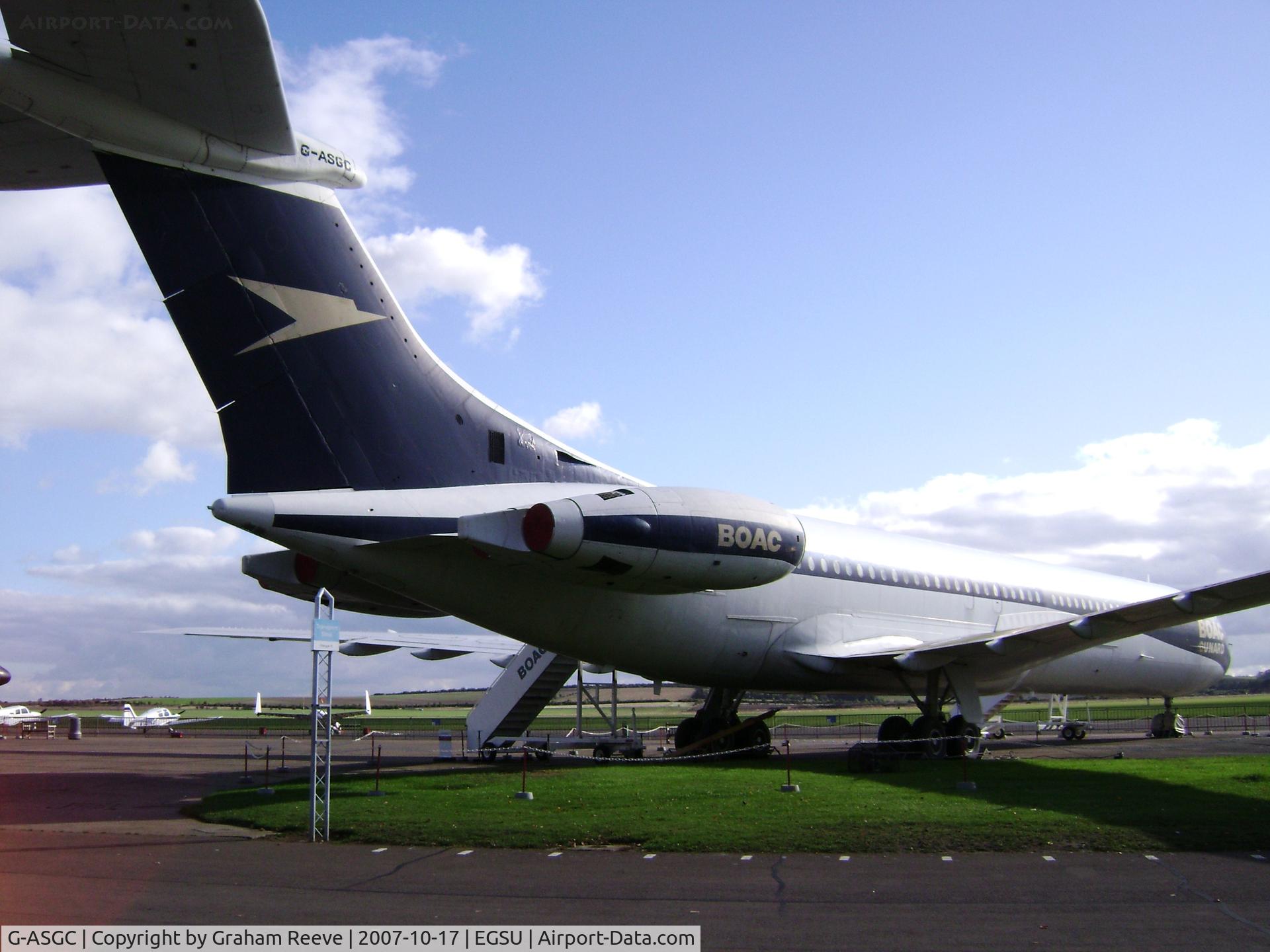 G-ASGC, 1965 BAC Super VC10 Srs 1151 C/N 853, At the IWM.