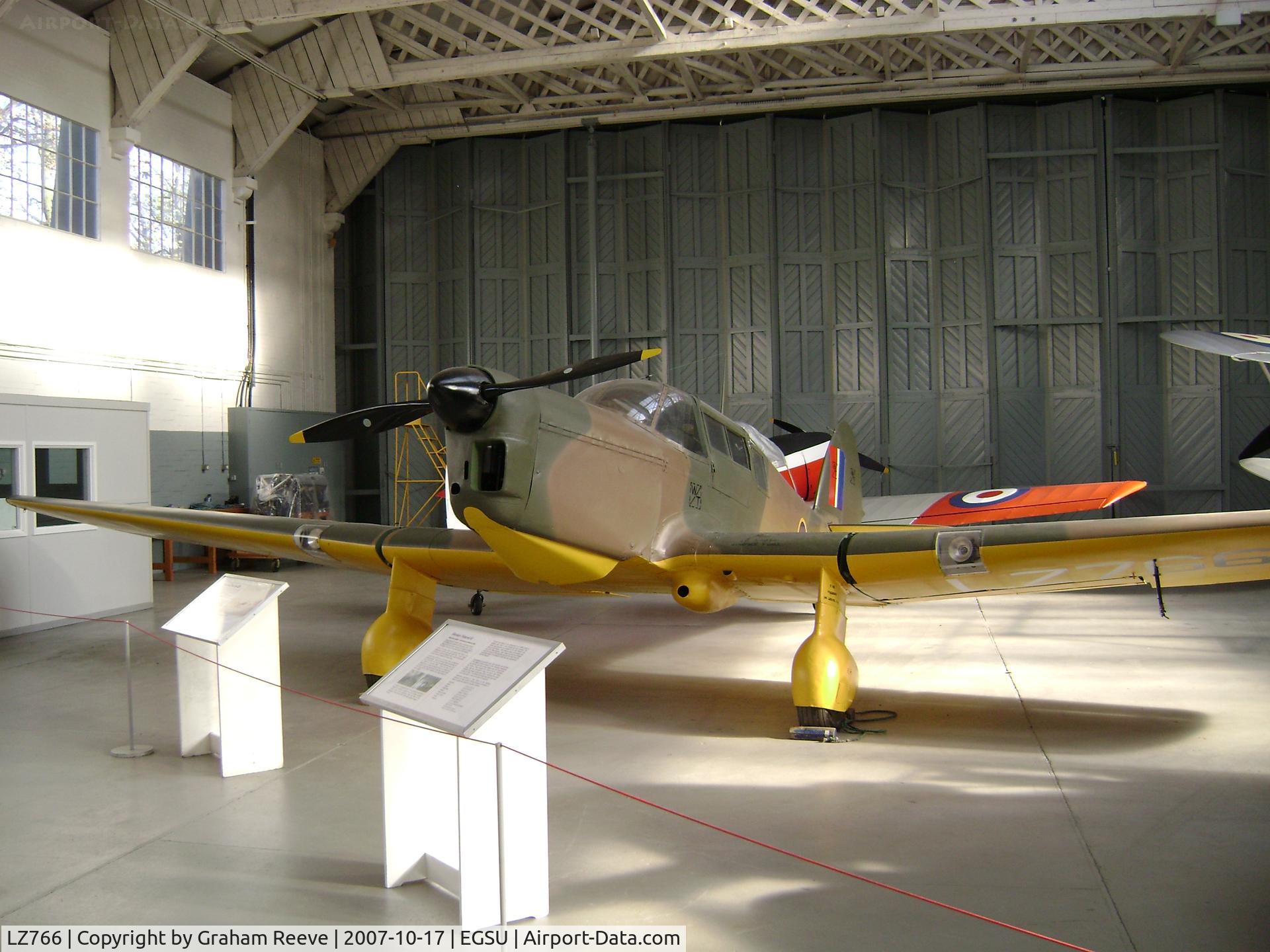LZ766, 1944 Percival P-34A Proctor 3 C/N H536, At the IWM.