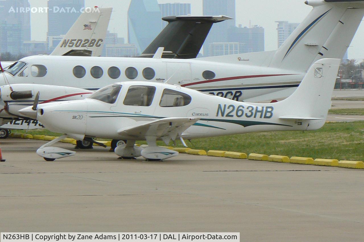 N263HB, 2003 Cirrus SR20 C/N 1369, At Dallas Love Field
