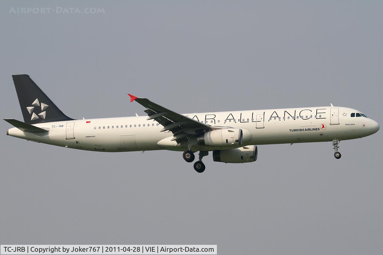 TC-JRB, 2006 Airbus A321-231 C/N 2868, Turkish Airlines