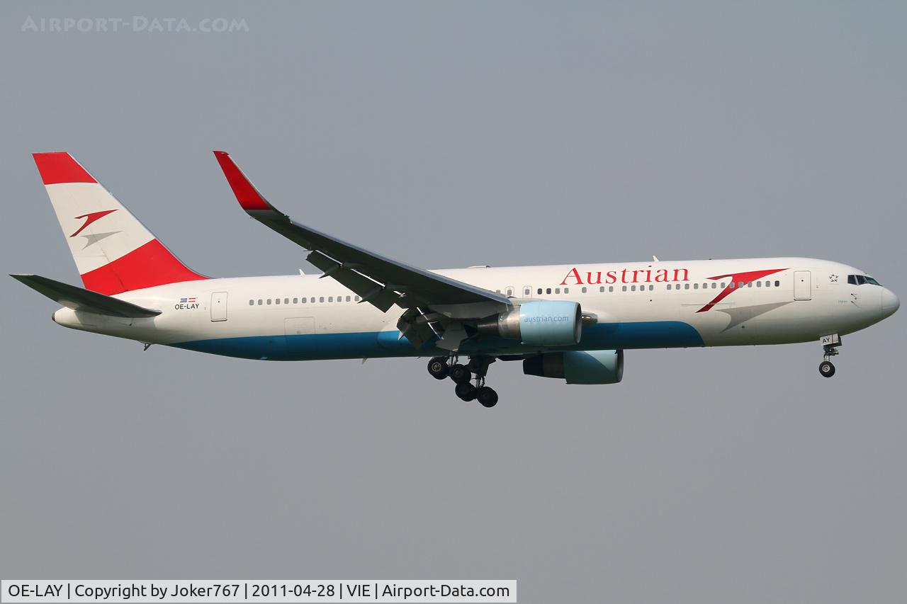 OE-LAY, 1998 Boeing 767-3Z9/ER C/N 29867, Austrian Airlines