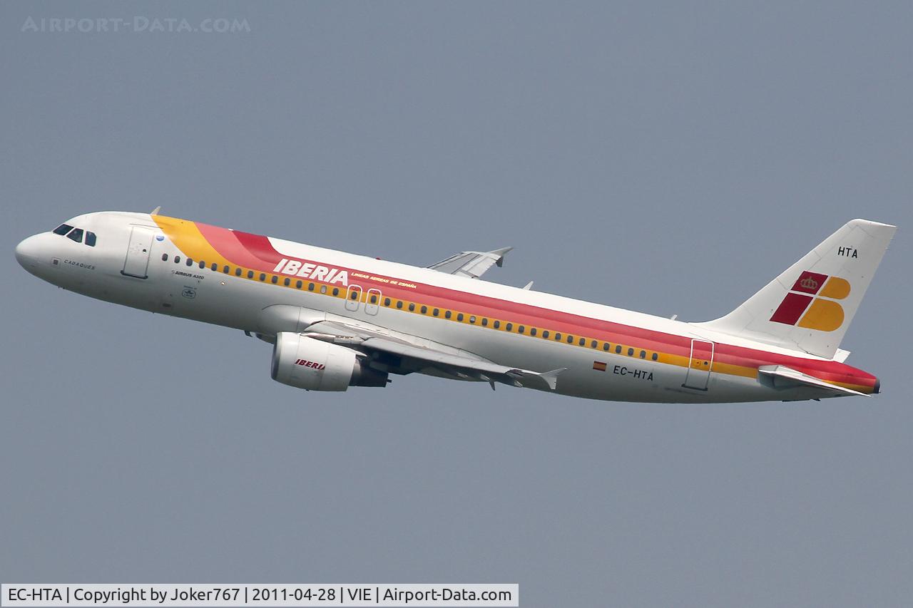 EC-HTA, 2001 Airbus A320-214 C/N 1516, Iberia