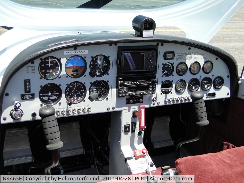 N4465F, 2008 CZAW SportCruiser C/N 08SC142, Wide cockpit 46.5” at shoulders