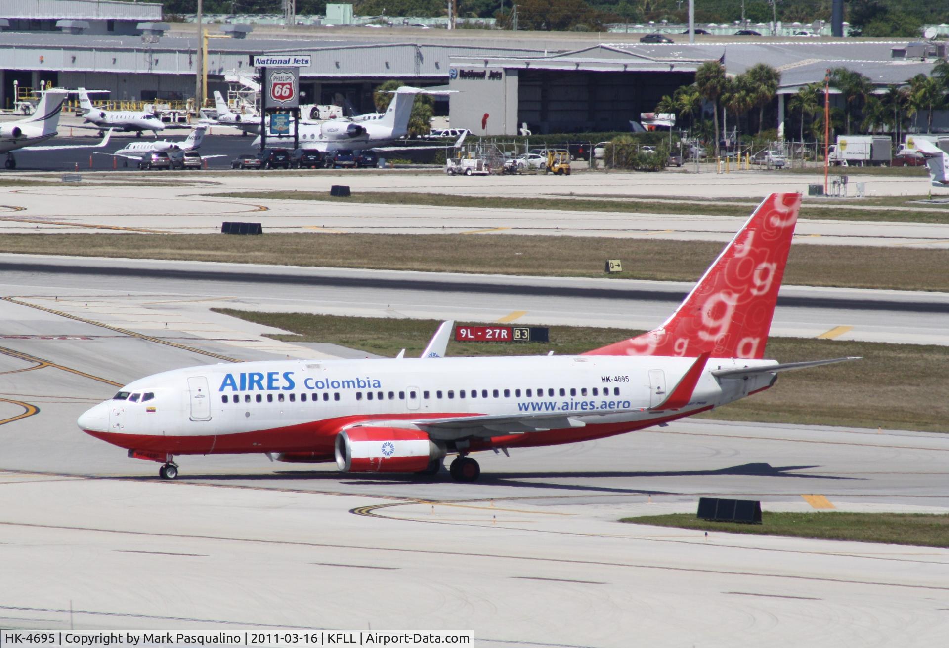 HK-4695, 2007 Boeing 737-7Q8 C/N 30710, Boeing 737-700