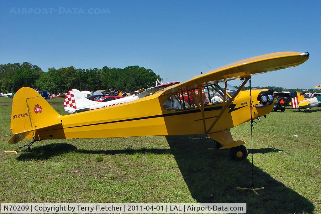 N70209, 1946 Piper J3C-65 Cub C/N 17185, 2011 Sun n Fun Lakeland , Florida