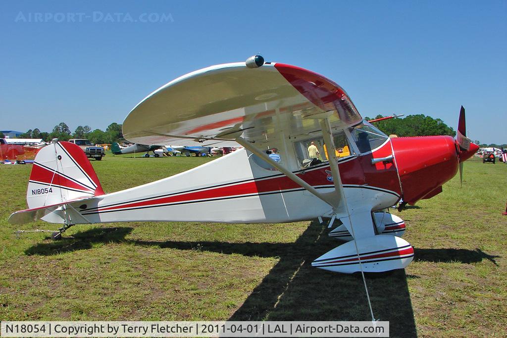 N18054, 1937 Monocoupe 90A C/N A-763, 2011 Sun n Fun Lakeland , Florida