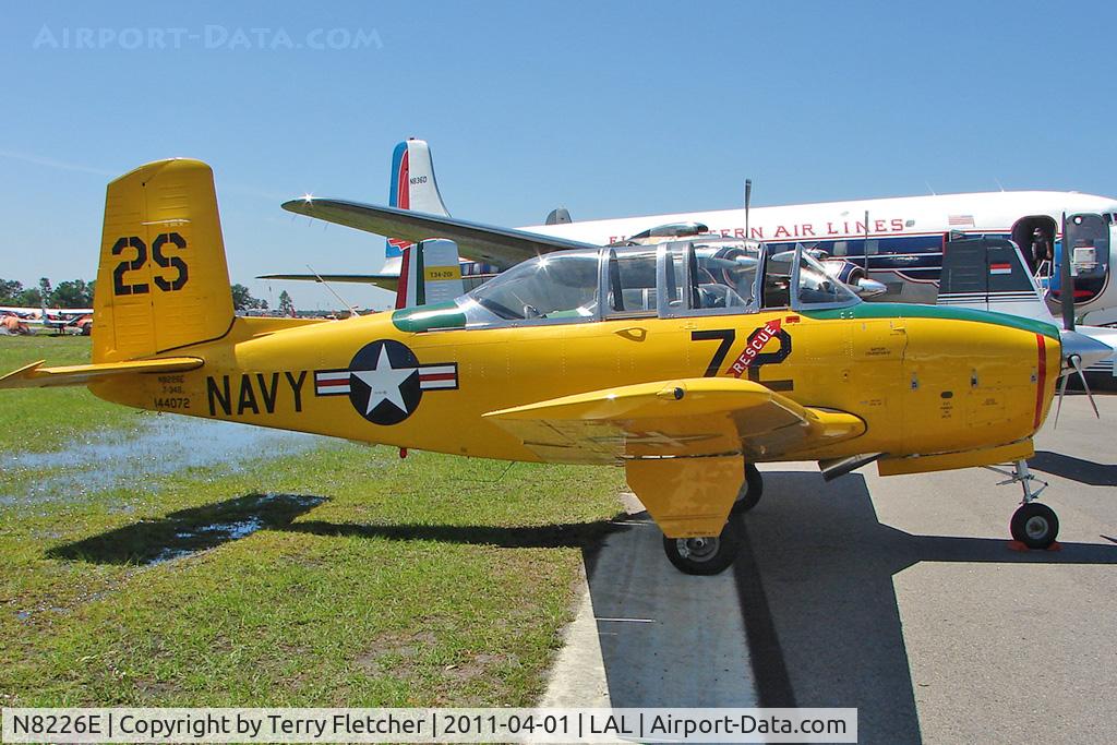 N8226E, 1957 Beech D-45 Mentor C/N BG-379, 2011 Sun n Fun Lakeland , Florida