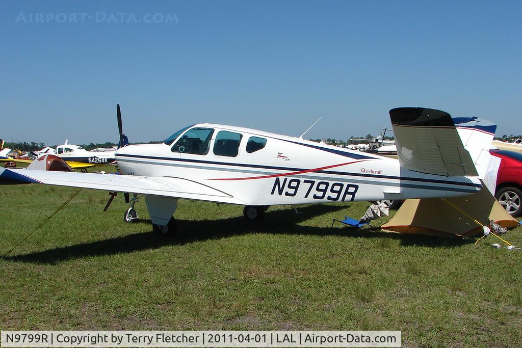 N9799R, 1960 Beech M35 Bonanza C/N D-6345, 2011 Sun n Fun Lakeland , Florida