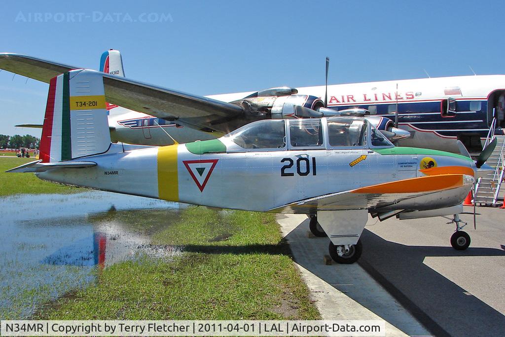 N34MR, 1952 Beech T-34A (A45) Mentor Mentor C/N G-39, 2011 Sun n Fun Lakeland , Florida