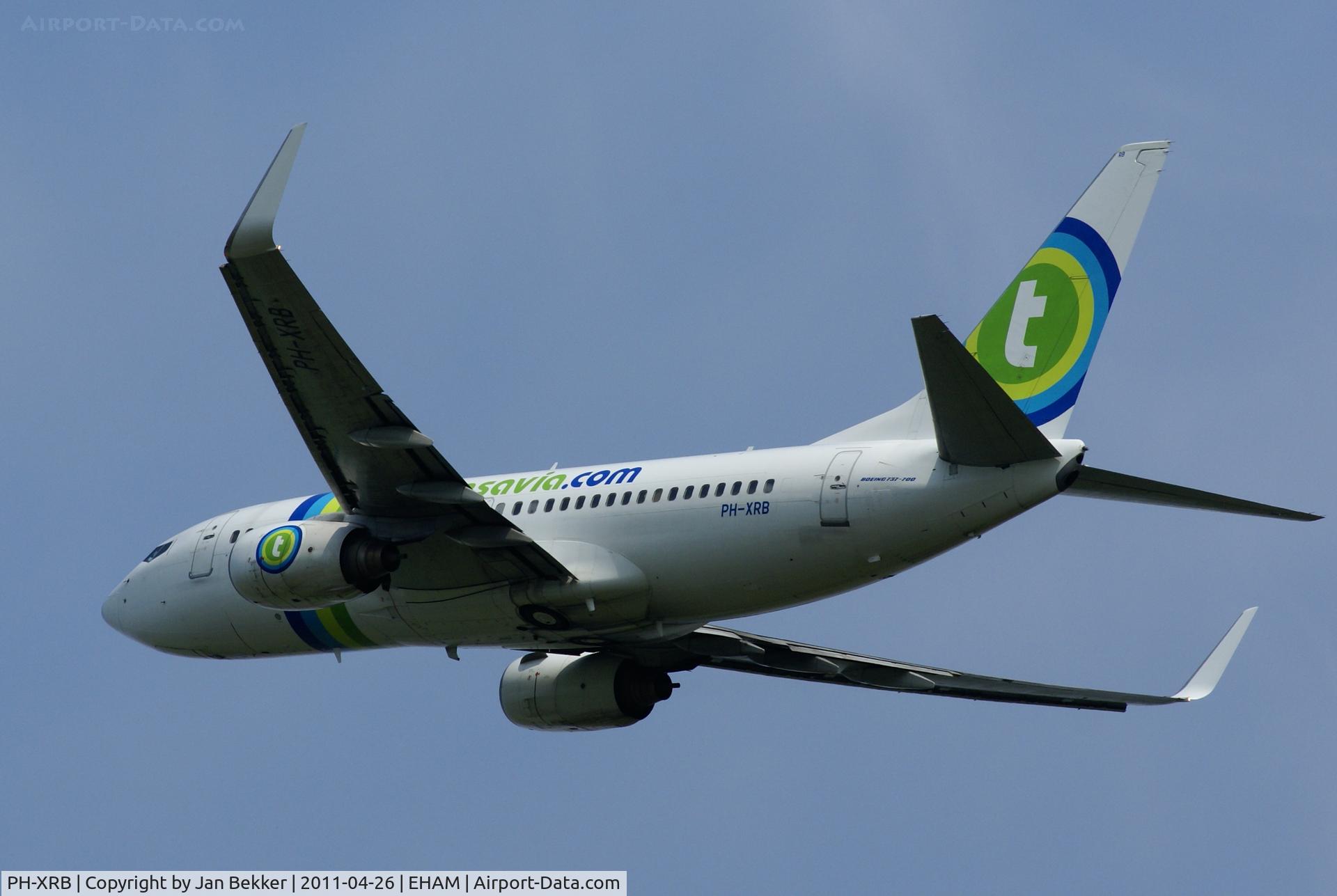 PH-XRB, 2003 Boeing 737-7K2 C/N 28256, Just after take off from the 