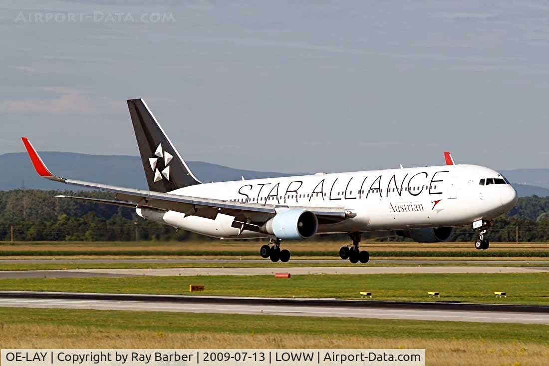 OE-LAY, 1998 Boeing 767-3Z9/ER C/N 29867, Boeing 767-3Z9ER [29867] (Austrian Airlines) Vienna-Schwechat~OE 13/07/2009