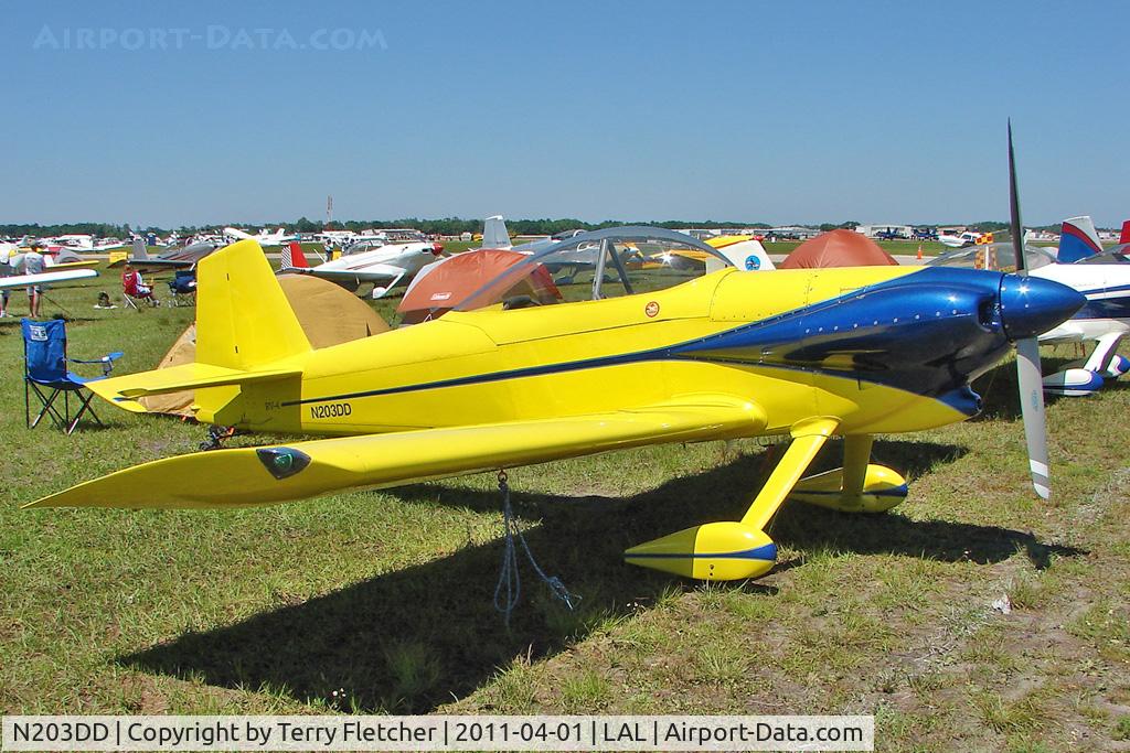 N203DD, 2000 Vans RV-4 C/N 2285, 2011 Sun n Fun Lakeland , Florida