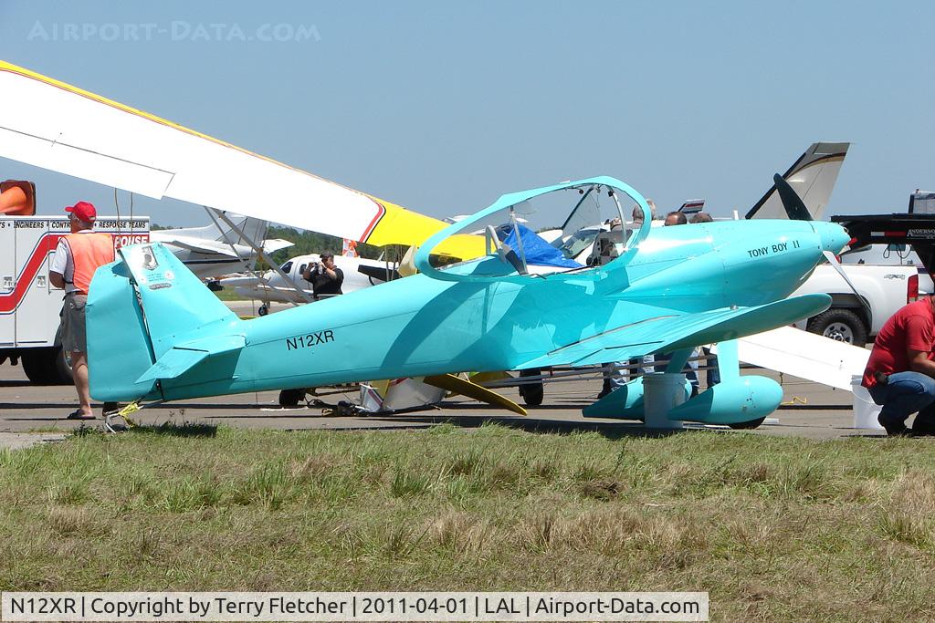 N12XR, 2008 Vans RV-3B C/N 11395, Storm damaged at 2011 Sun n Fun Lakeland , Florida