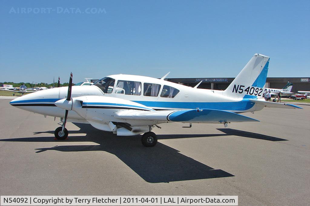 N54092, 1974 Piper PA-23-250 C/N 27-7405405, 2011 Sun n Fun Lakeland , Florida