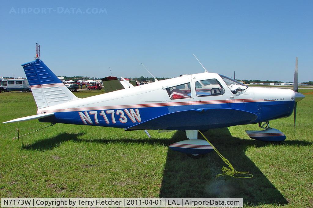 N7173W, 1963 Piper PA-28-180 C/N 28-982, 2011 Sun n Fun Lakeland , Florida