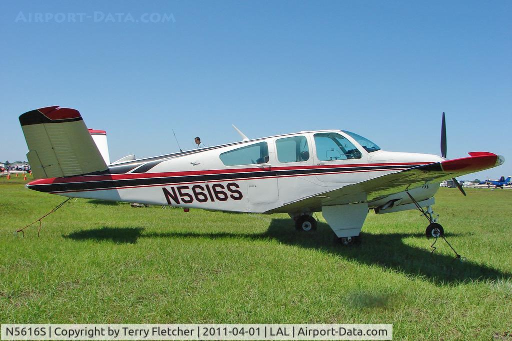 N5616S, 1966 Beech V35 Bonanza C/N D-8158, 2011 Sun n Fun Lakeland , Florida