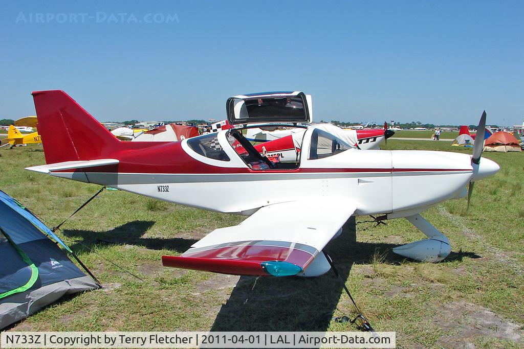 N733Z, 1989 Stoddard-Hamilton Glasair II FT C/N 1080, 2011 Sun n Fun Lakeland , Florida