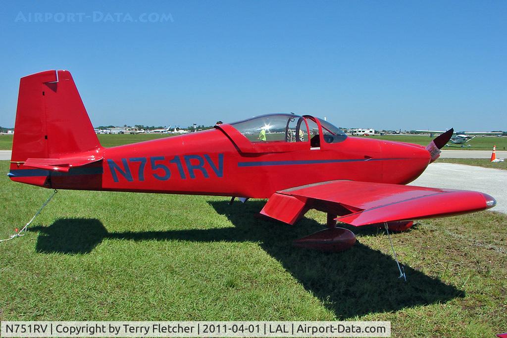 N751RV, 2008 Vans RV-7A C/N 72730, 2011 Sun n Fun Lakeland , Florida