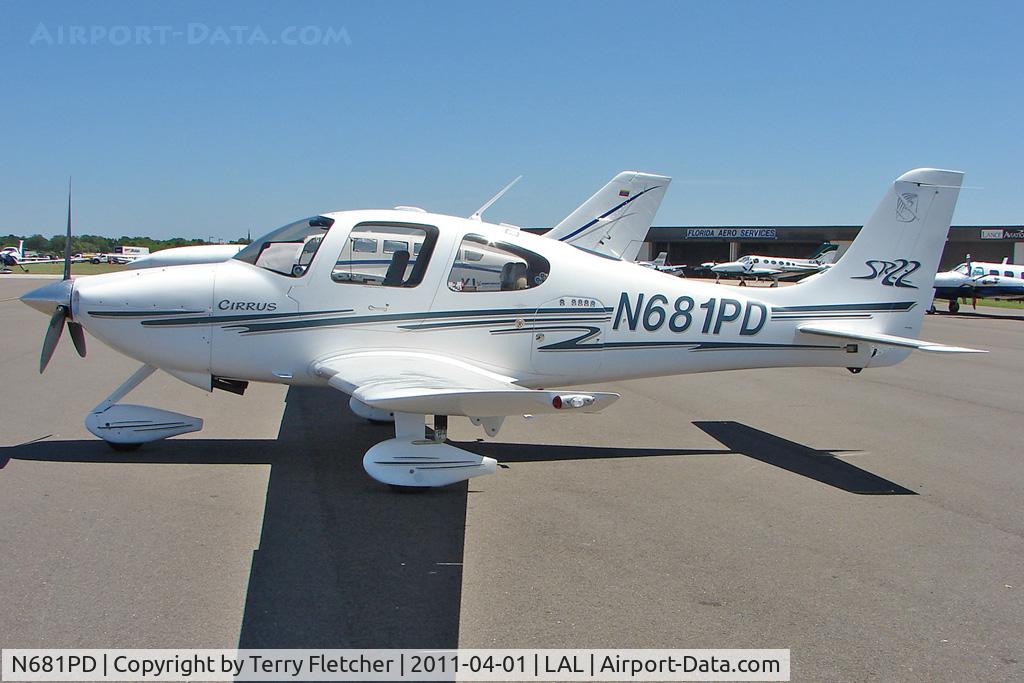 N681PD, 2003 Cirrus SR22 C/N 0543, 2011 Sun n Fun Lakeland , Florida
