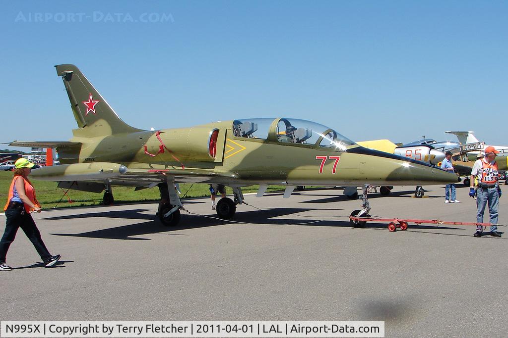 N995X, 1983 Aero L-39C Albatros C/N 332507, 2011 Sun n Fun Lakeland , Florida