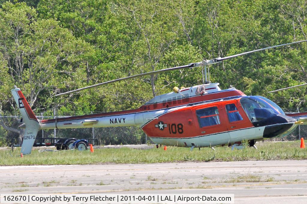 162670, Bell TH-57C Sea Ranger C/N 3753, 2011 Sun n Fun Lakeland , Florida