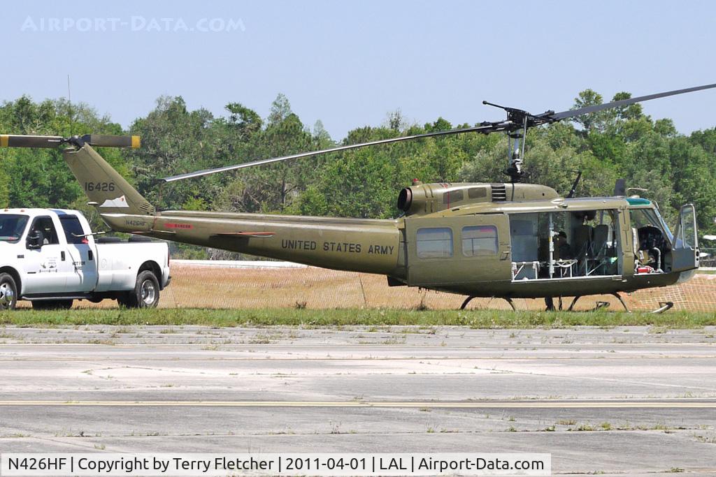 N426HF, 1970 Bell UH-1H-BF Iroquois C/N 12731, 2011 Sun n Fun Lakeland , Florida 
Constuction number 12731