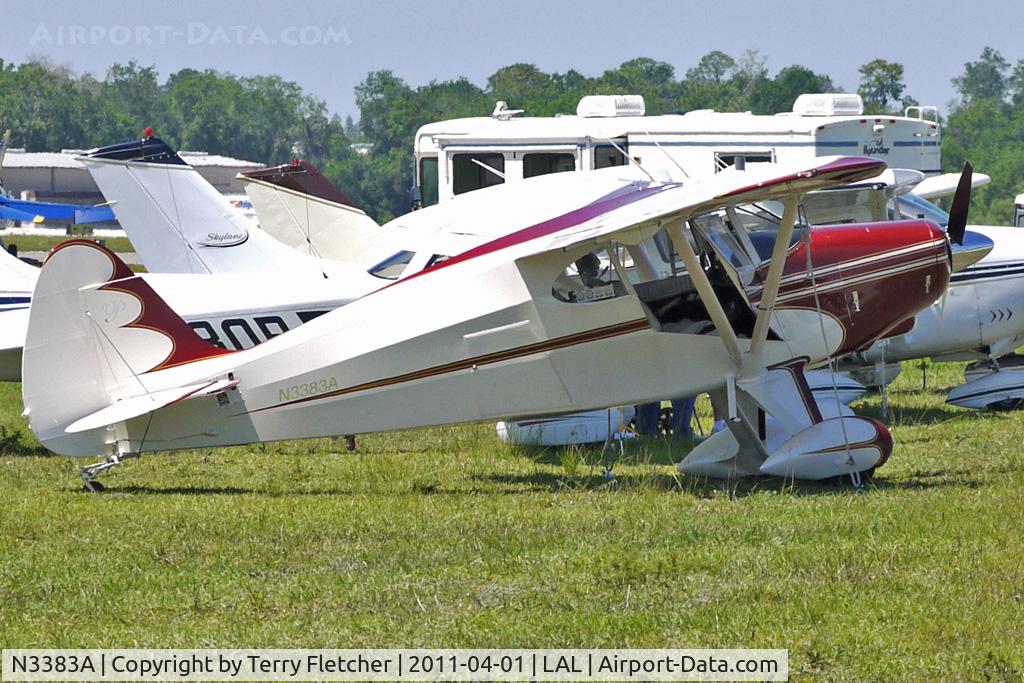 N3383A, 1953 Piper PA-22-135 Tri-Pacer C/N 22-1646, 2011 Sun n Fun Lakeland , Florida