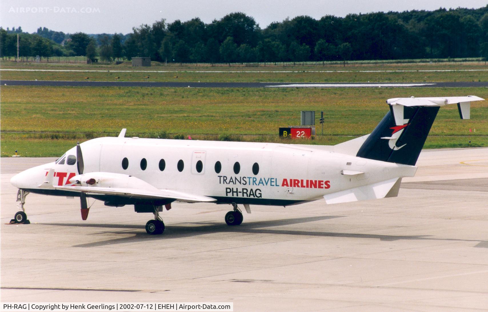 PH-RAG, 1992 Beech 1900D C/N UE-29, TTA - TRans Travel Airlines
