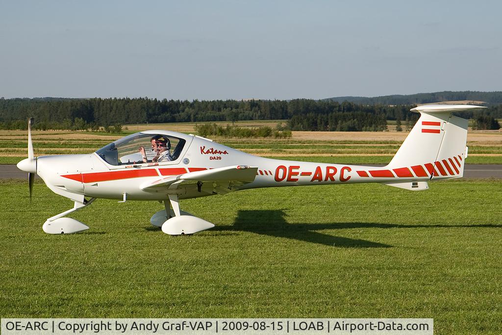 OE-ARC, Diamond DA-20A-1 Katana C/N 10117, Diamond DA20