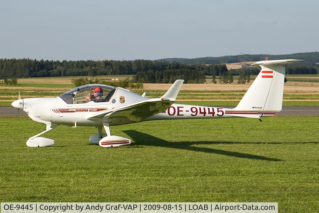 OE-9445, Diamond HK-36TC Super Dimona C/N 36650, Diamond HK36