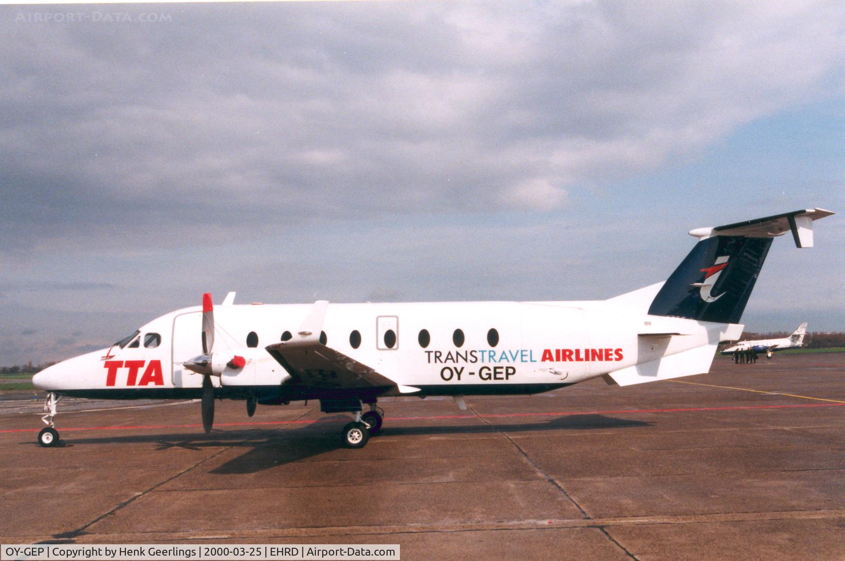 OY-GEP, 1992 Beech 1900D C/N UE-31, TTA - TRans Travel Airlines