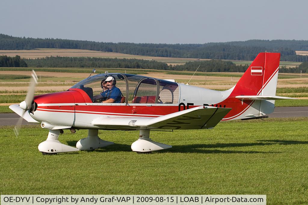 OE-DYV, Robin DR-400-180R Remorqueur Regent C/N 1562, Robin DR 400