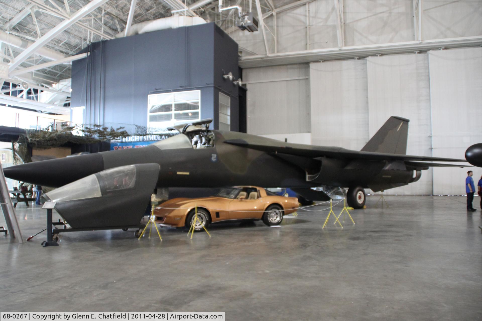 68-0267, General Dynamics FB-111A Aardvark C/N B1-39, At the Strategic Air & Space Museum, Ashland, NE