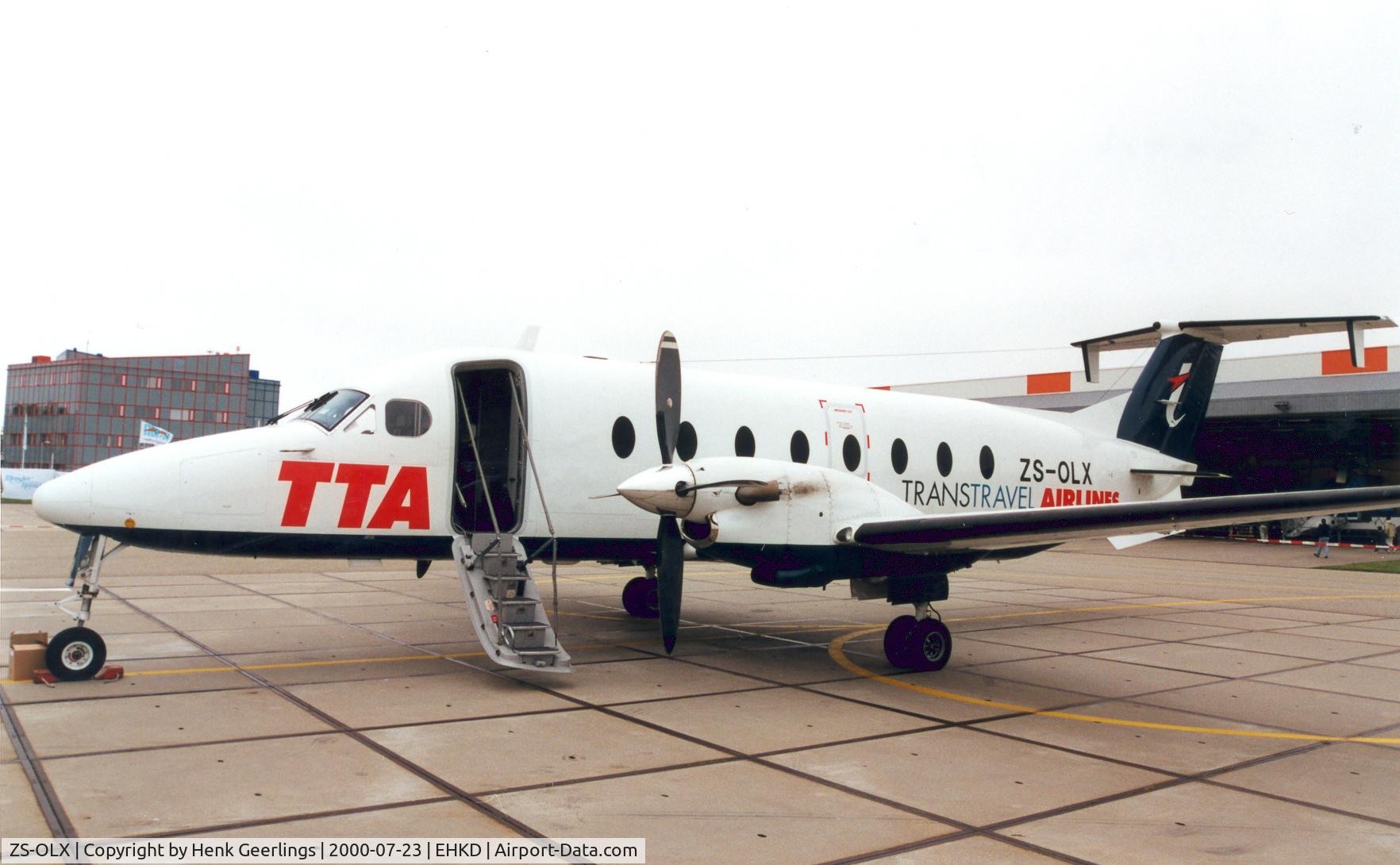 ZS-OLX, 1992 Beech 1900D C/N UE-21, TTA - TRans Travel Airlines