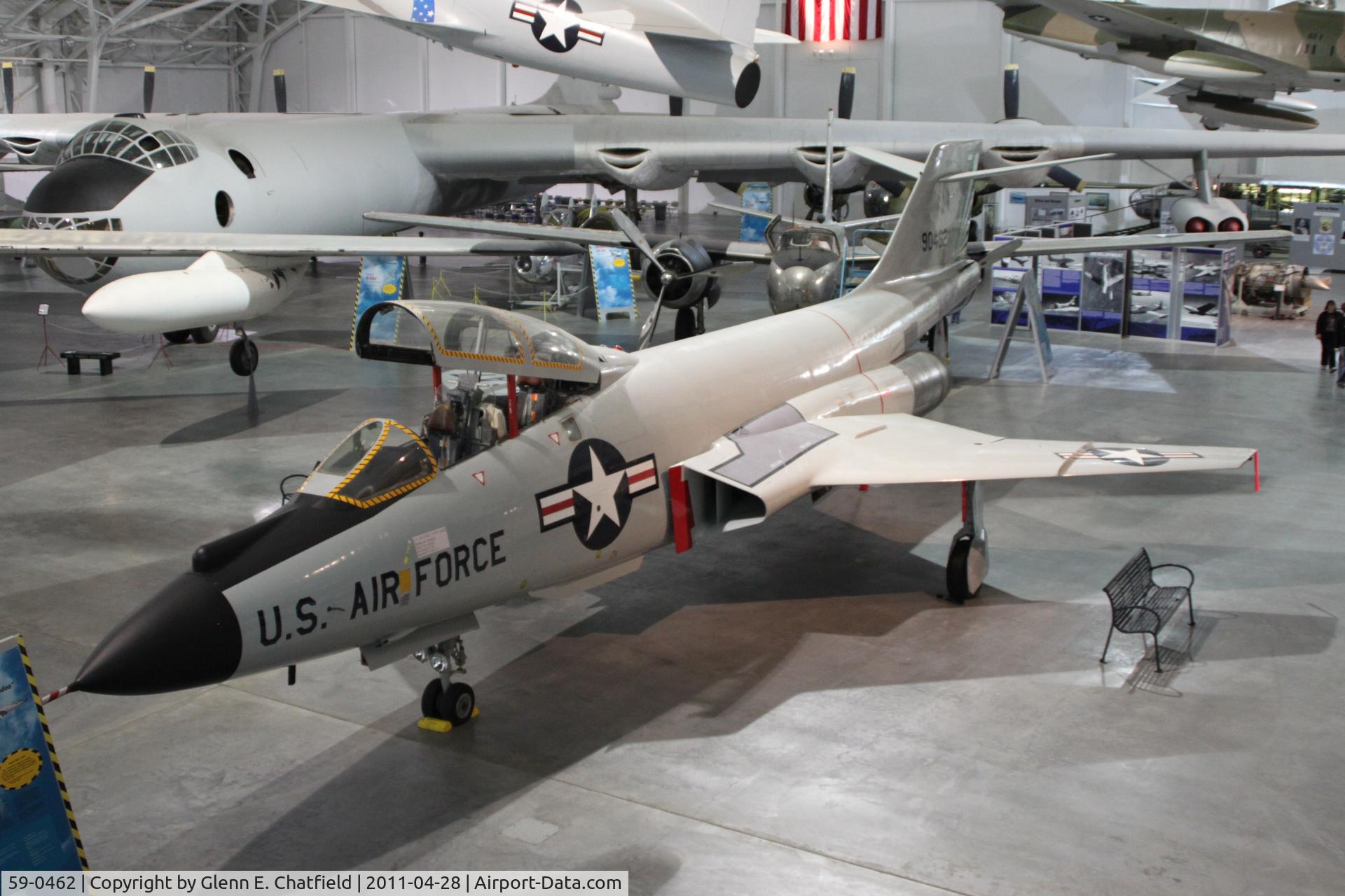 59-0462, 1959 McDonnell F-101B-120-MC Voodoo C/N 786, At the Strategic Air & Space Museum, Ashland, NE