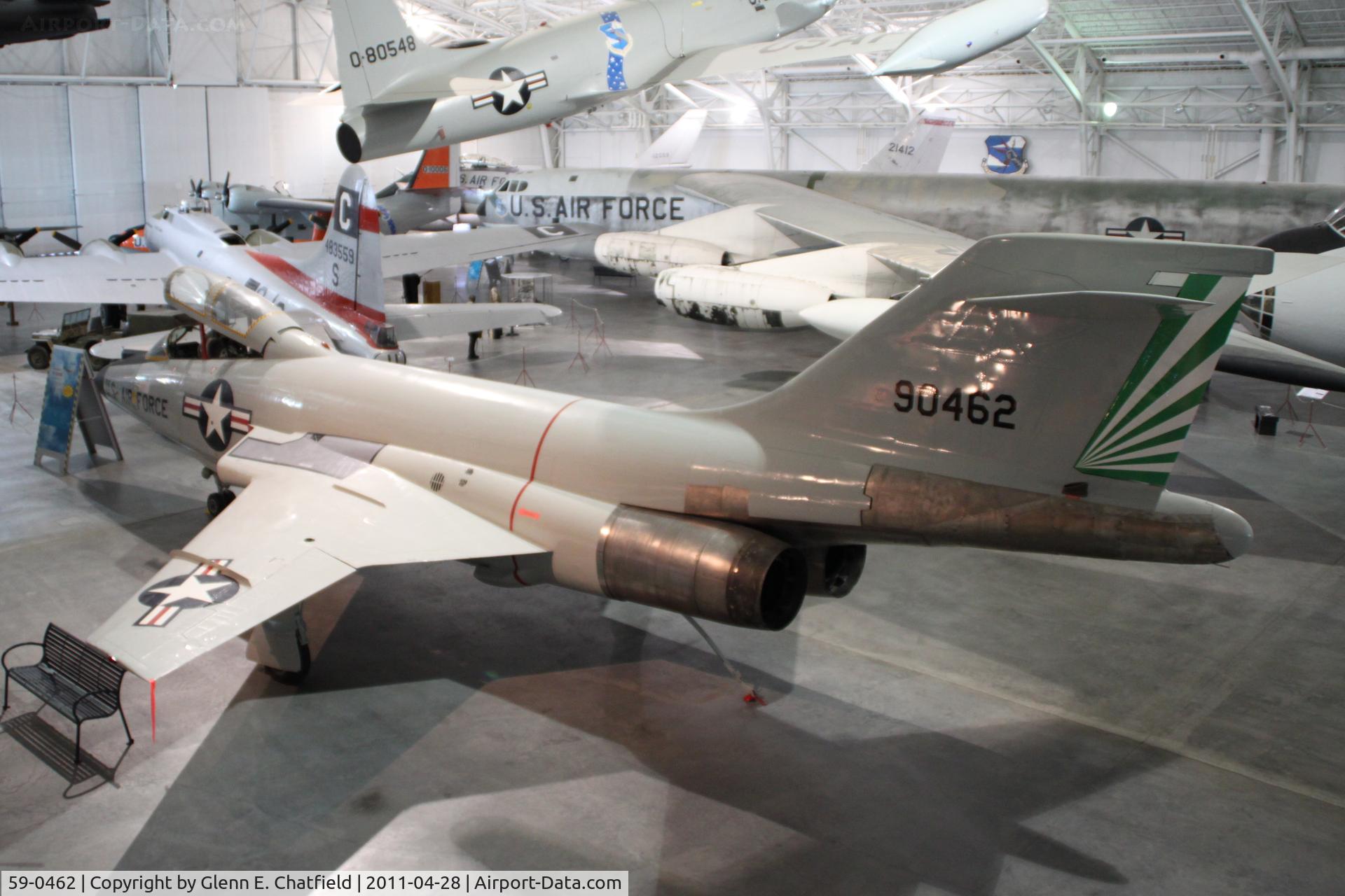 59-0462, 1959 McDonnell F-101B-120-MC Voodoo C/N 786, At the Strategic Air & Space Museum, Ashland, NE