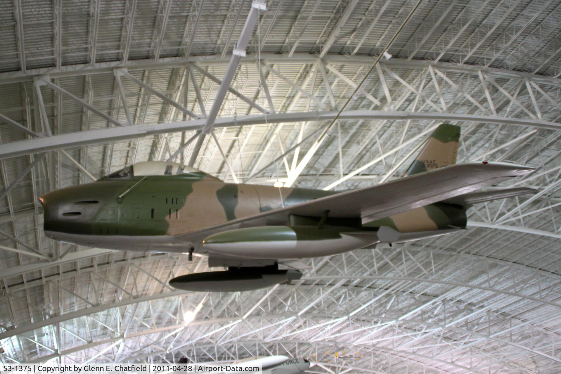 53-1375, 1953 North American F-86H-10-NH Sabre C/N 203-147, At the Strategic Air & Space Museum, Ashland, NE