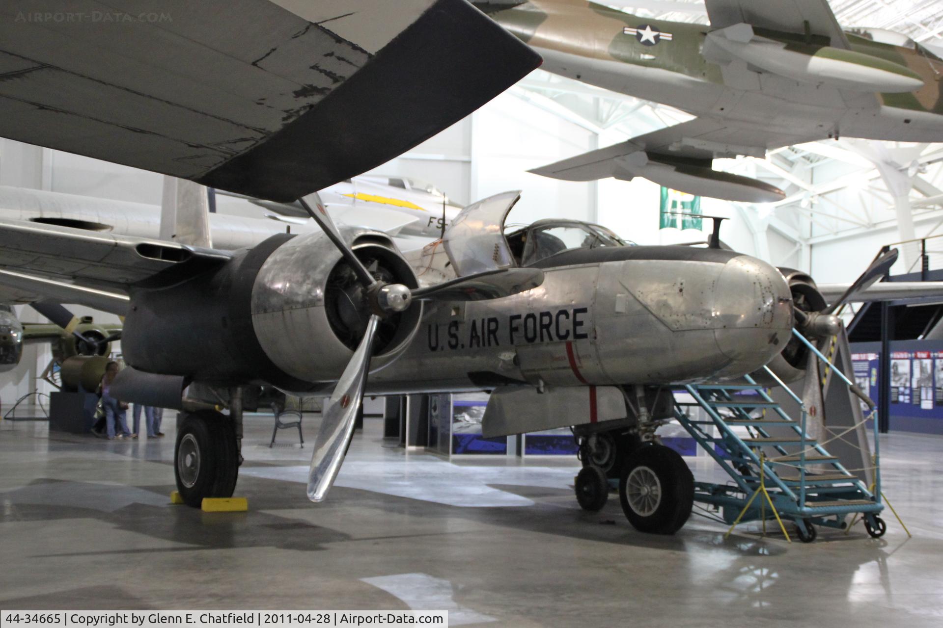 44-34665, 1944 Douglas A-26B Invader C/N 27944, At the Strategic Air & Space Museum