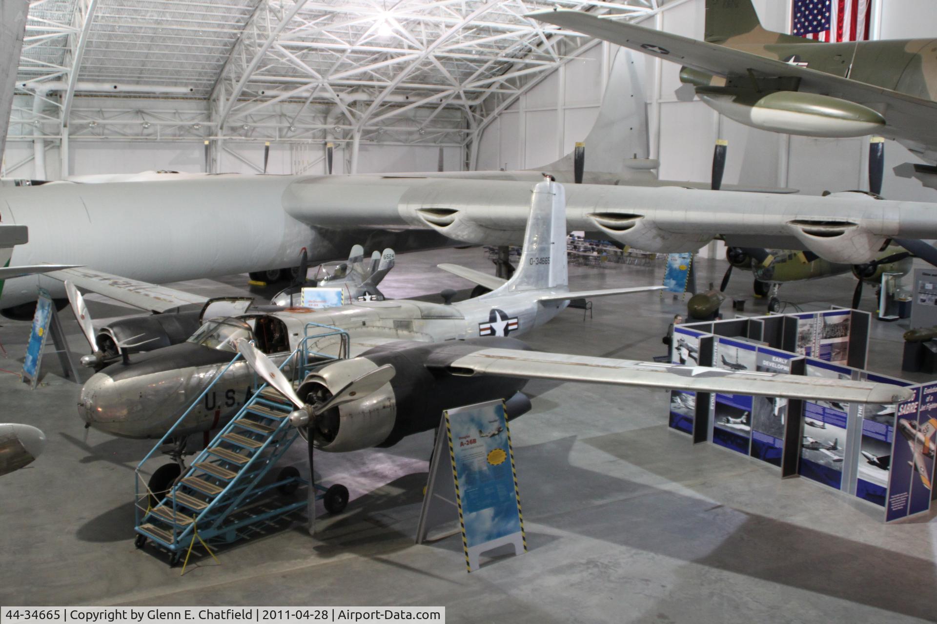 44-34665, 1944 Douglas A-26B Invader C/N 27944, At the Strategic Air & Space Museum