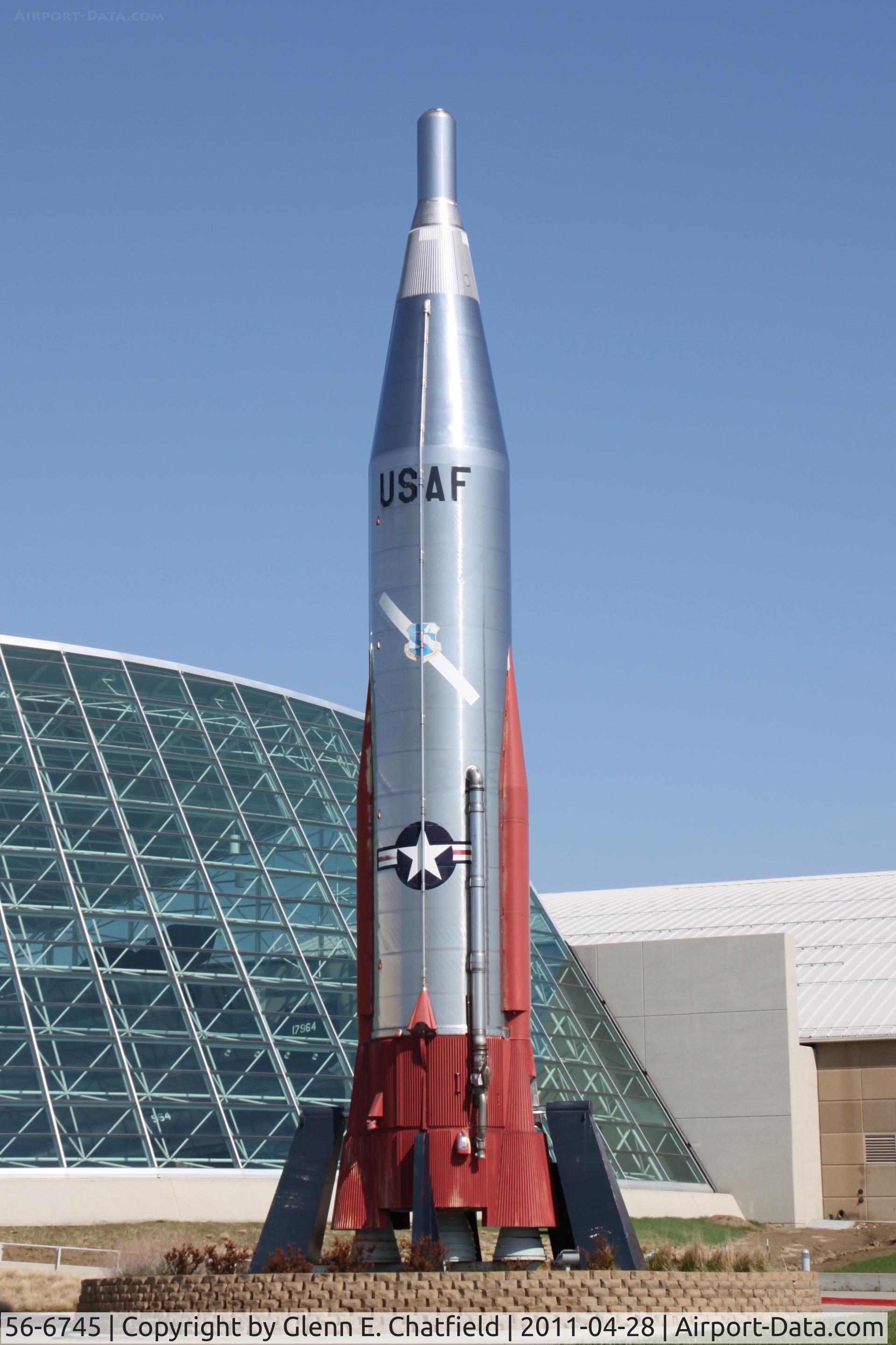 56-6745, 1957 Convair XSM-65A-CO Atlas C/N 8A, At the Strategic Air & Space Museum, Ashland, NE