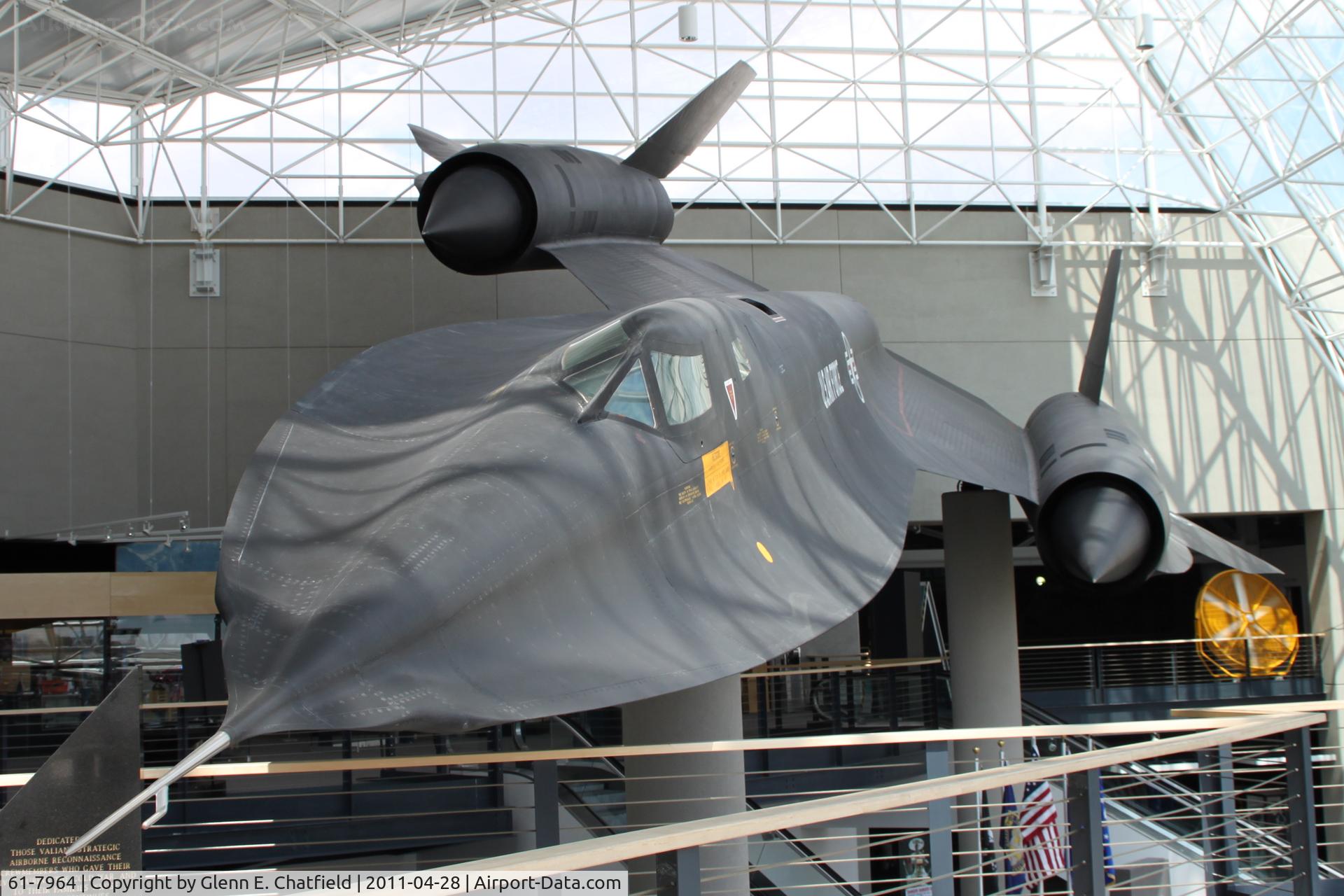 61-7964, 1961 Lockheed SR-71A Blackbird C/N 2015, At the Strategic Air & Space Museum, Ashland, NE
