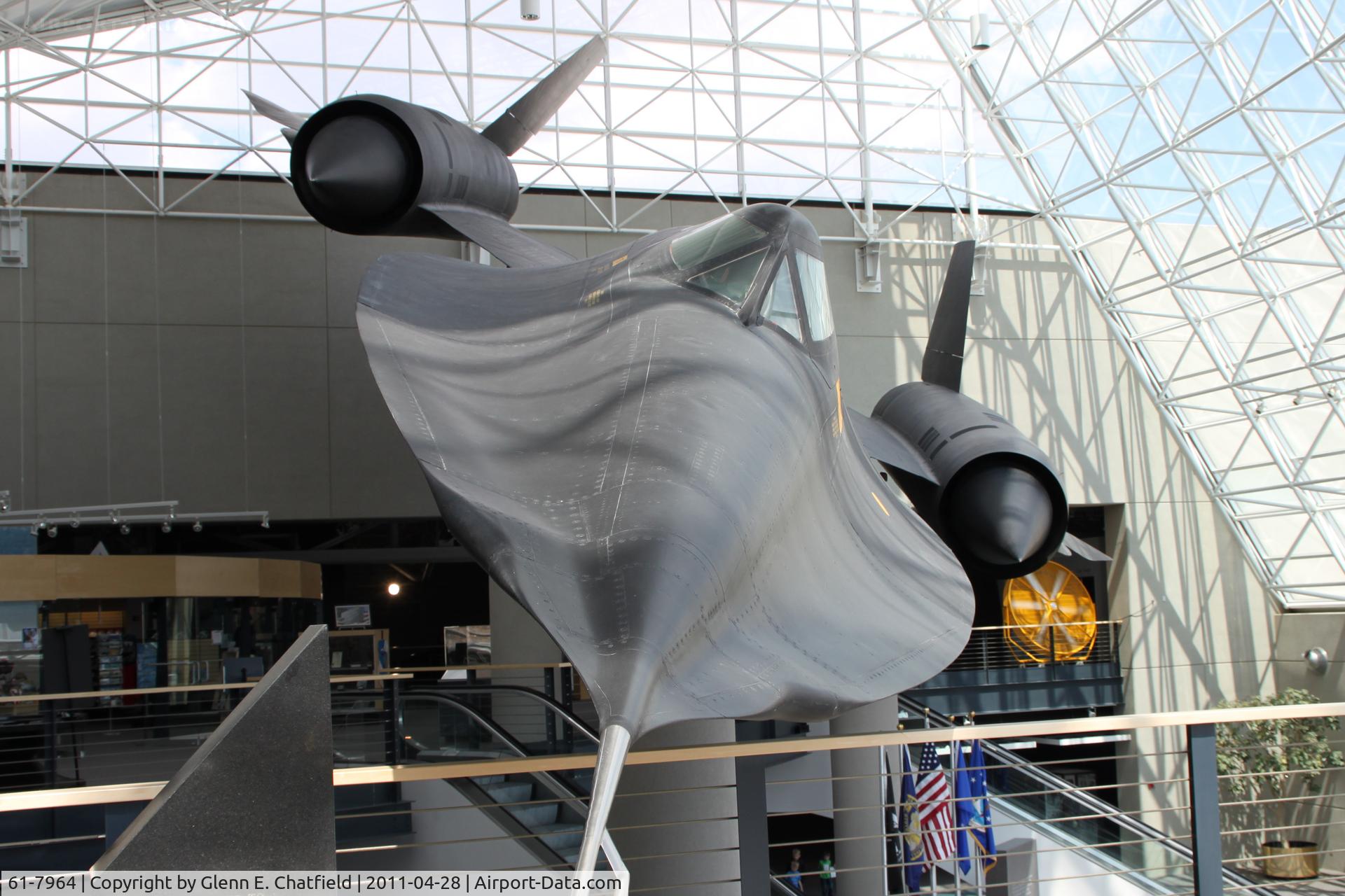 61-7964, 1961 Lockheed SR-71A Blackbird C/N 2015, At the Strategic Air & Space Museum, Ashland, NE