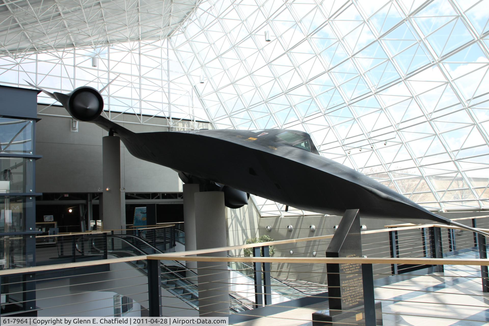 61-7964, 1961 Lockheed SR-71A Blackbird C/N 2015, At the Strategic Air & Space Museum, Ashland, NE