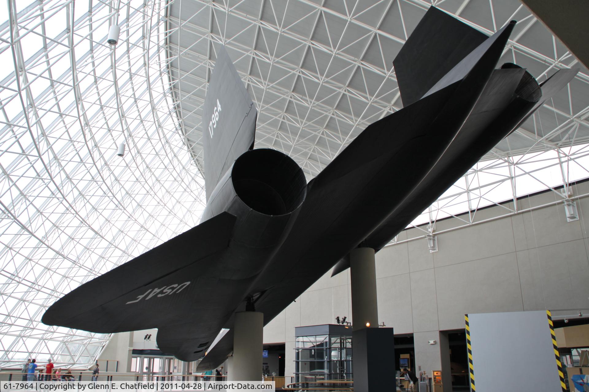 61-7964, 1961 Lockheed SR-71A Blackbird C/N 2015, At the Strategic Air & Space Museum, Ashland, NE