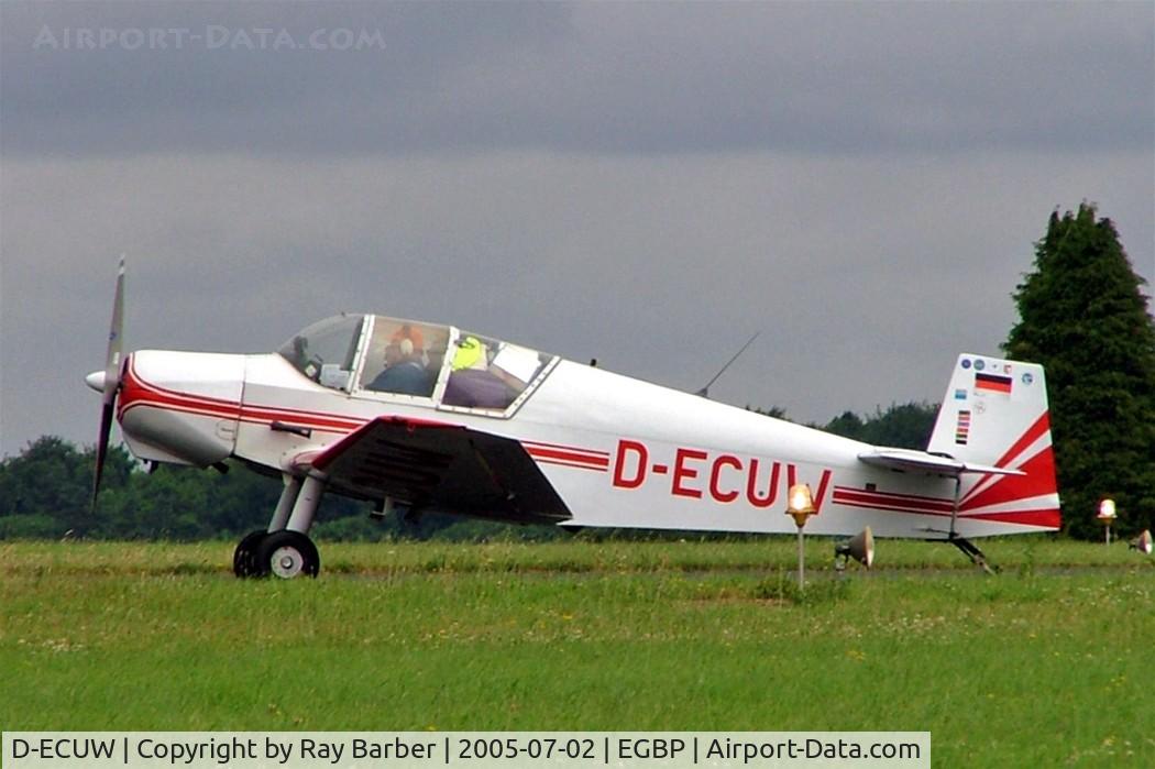 D-ECUW, 1960 Jodel (Wassmer) D-120R Paris-Nice C/N 157, Wassmer Jodel D.120R Paris-Nice [157] Kemble~G 02/07/2005